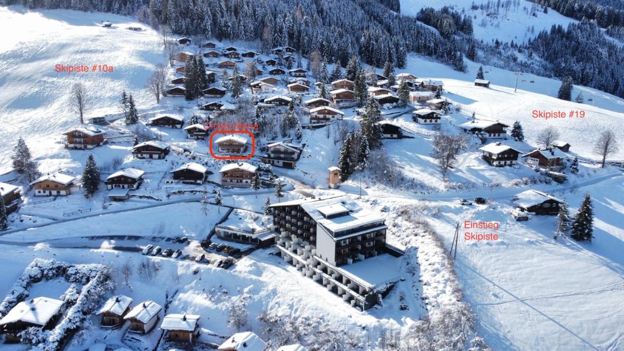 Ski-In & Ski-Out Out Chalet Maria With Amazing Mountain View 마리아알름암스타이너르넨미어 외부 사진