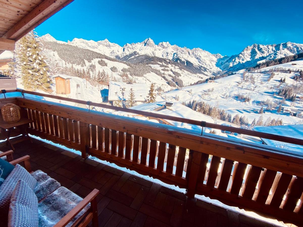 Ski-In & Ski-Out Out Chalet Maria With Amazing Mountain View 마리아알름암스타이너르넨미어 외부 사진