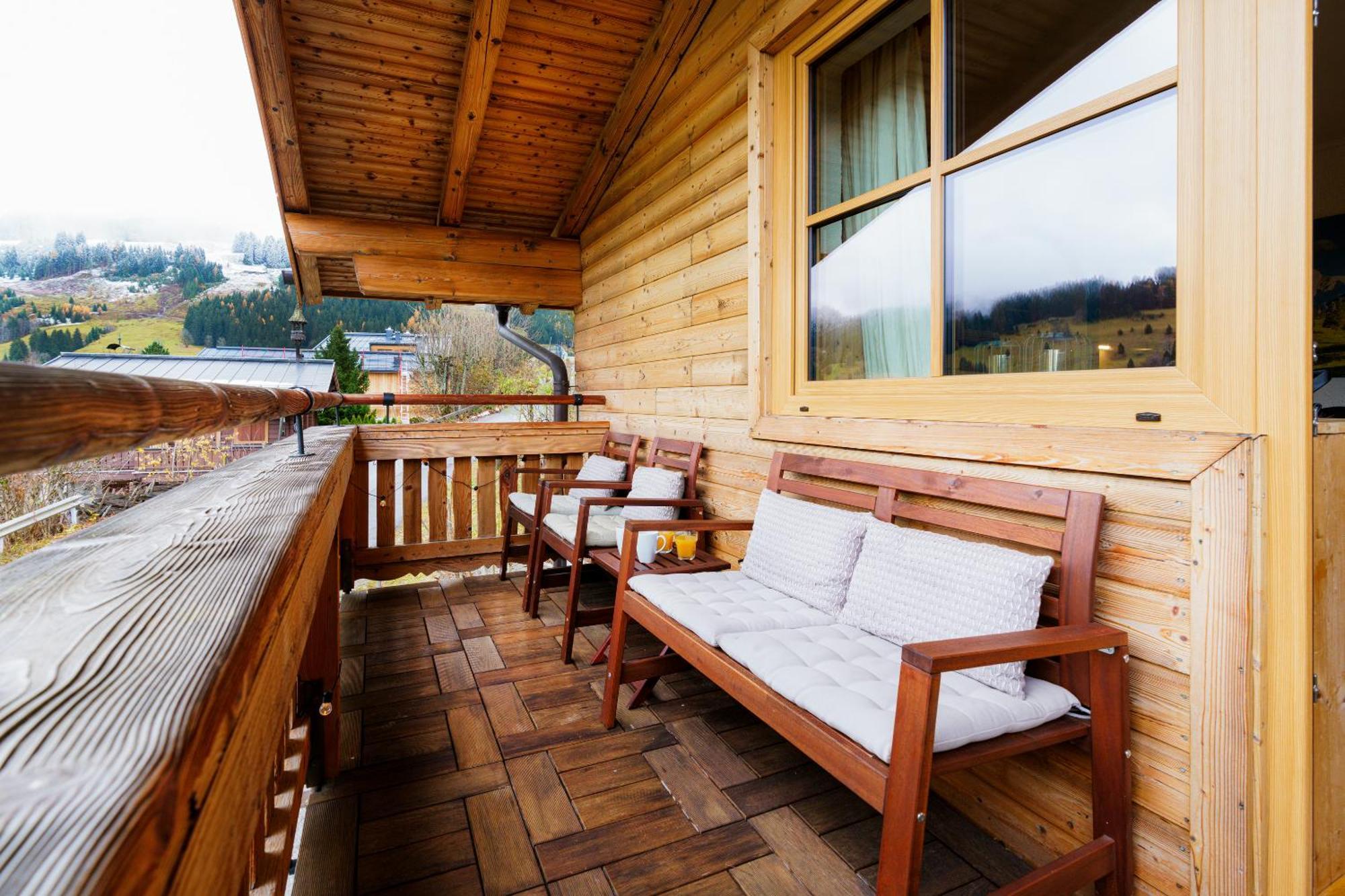 Ski-In & Ski-Out Out Chalet Maria With Amazing Mountain View 마리아알름암스타이너르넨미어 외부 사진