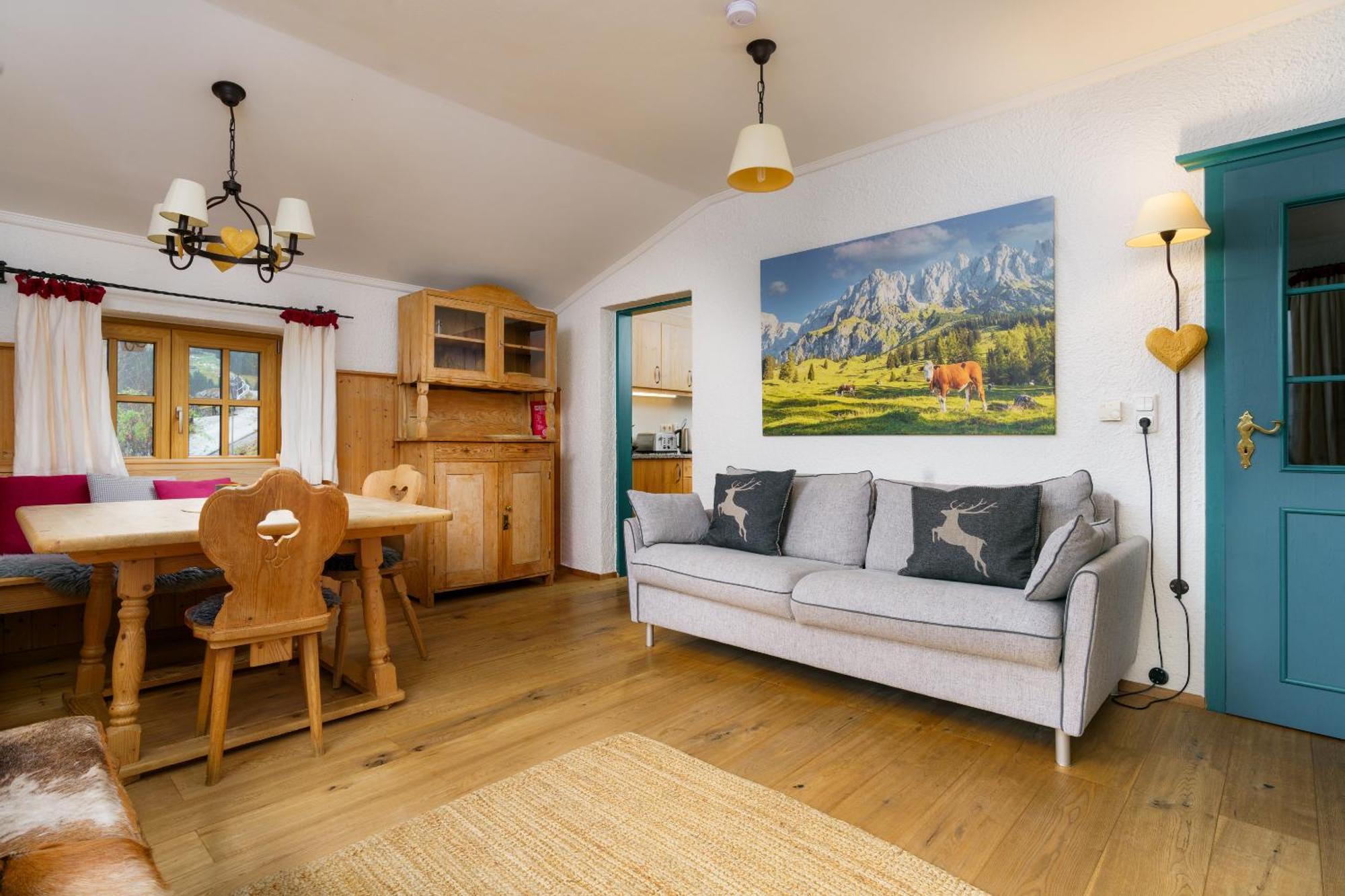 Ski-In & Ski-Out Out Chalet Maria With Amazing Mountain View 마리아알름암스타이너르넨미어 외부 사진